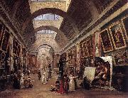 ROBERT, Hubert Design for the Grande Galerie in the Louvre QAF oil painting reproduction